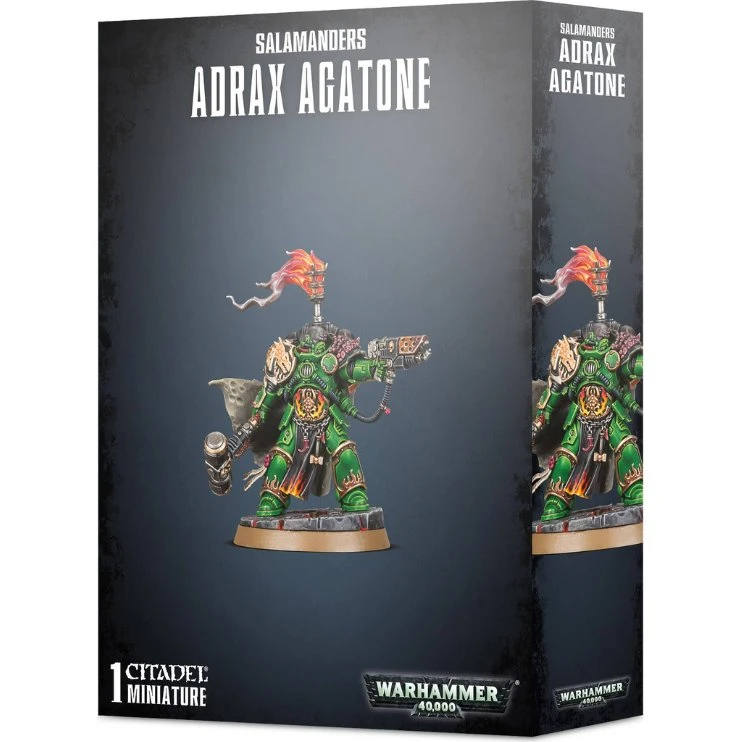 Warhammer 40K Salamanders Adrax Agatone Miniature