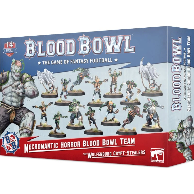 Blood Bowl: Necromantic Horror Team - Wolfenburg Crypt-Stealers