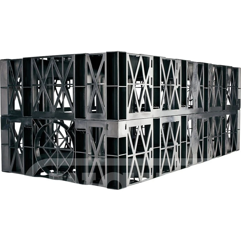 Wavin Aquacell Lite regnvandskassette 187l 400x500x1000mm sort