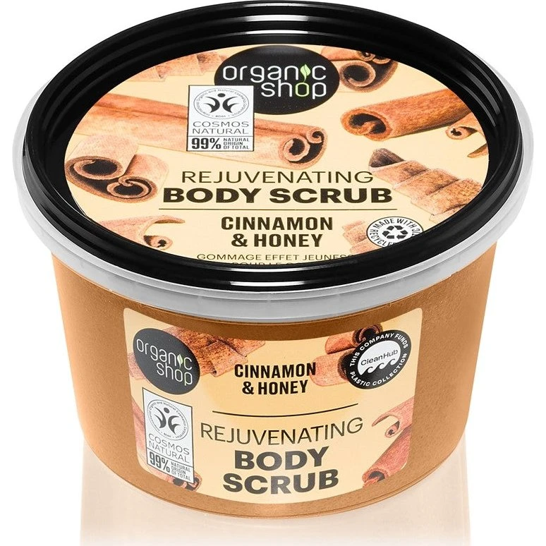Organic Shop Kanel og Honning Blid Bodyscrub 250 ml