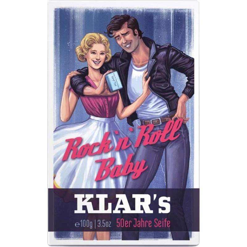 Klar Retro vintage rock'n roll sæbe (100 g)