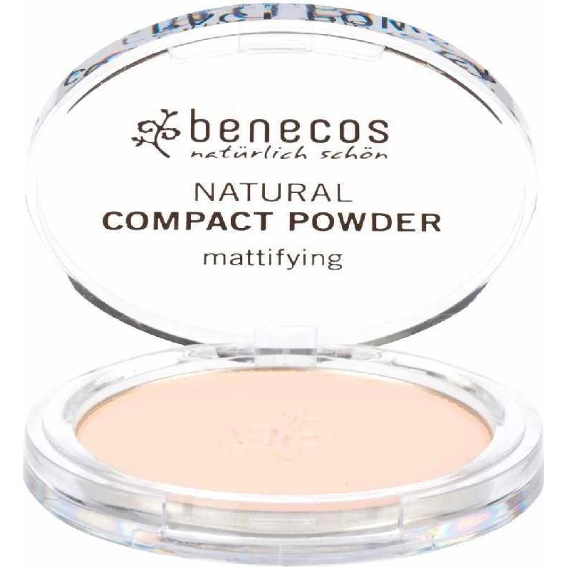 Benecos Natural Compact Powder Mattifying 9 g - Fair