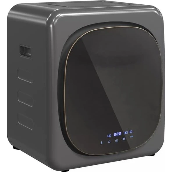 Mini Tørretumbler 4 kg, 800W, 6 programmer, Grå