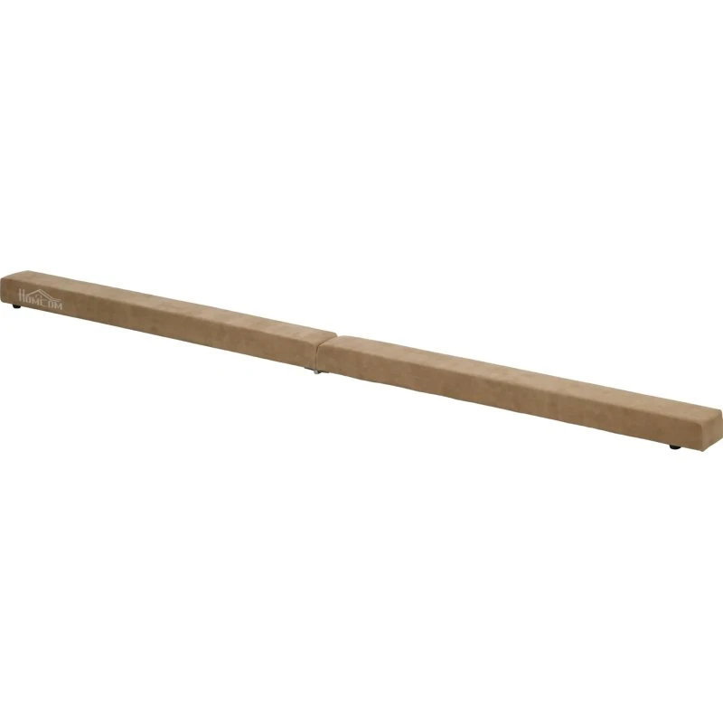 Foldbar Gymnastikbjælke 210cm - Brun Polyester - Op til 120kg