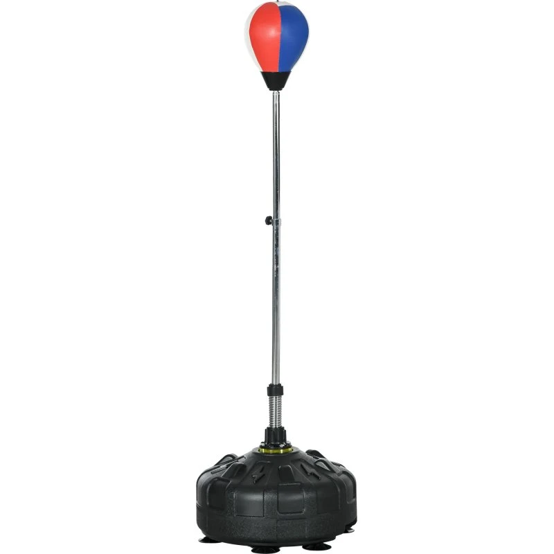 Boksestativ med justerbar højde 147-165 cm, Rød/Sort