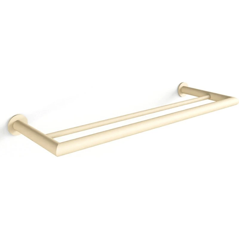Metallbude Stenni håndklædestang, 50 cm, beige