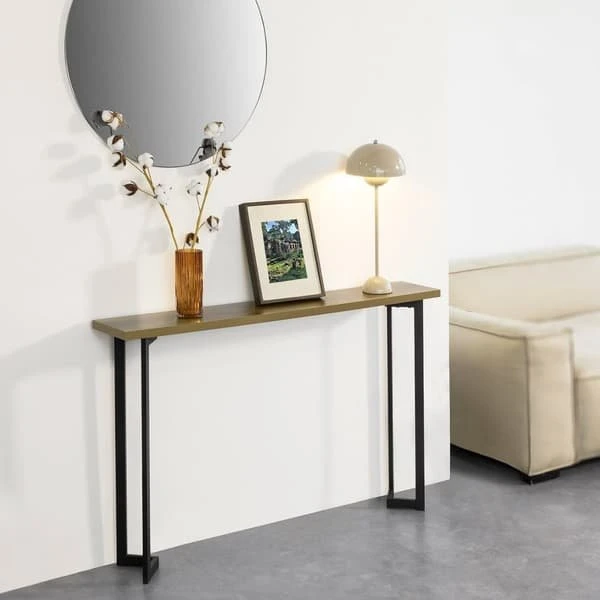 SoBuy FSB50-PF Smalt Konsolbord i Industrielt Design, 120x20 cm