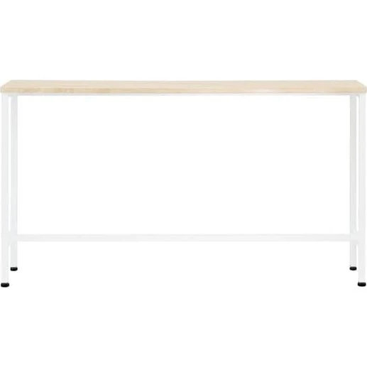 SoBuy FSB19-Z Konsolbord – Slankt design i hvid og natur (120x20 cm)
