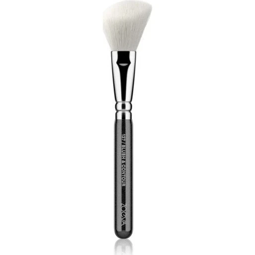 ZOEVA 127 Blush & Contour børste - Black Edition