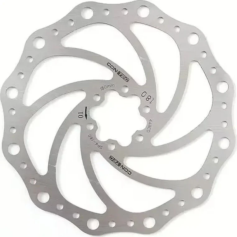 CONTEC CDR-1 Bremseskive 180mm 6-bolt Sølv