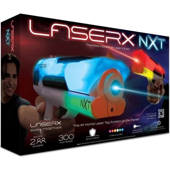 Laser X NXT Double Blasters - 2-pak IR-laser tag
