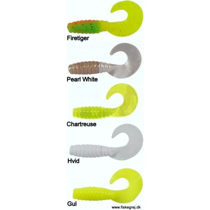 Berkley Powerbait Grubs - 5cm - 20 stk.