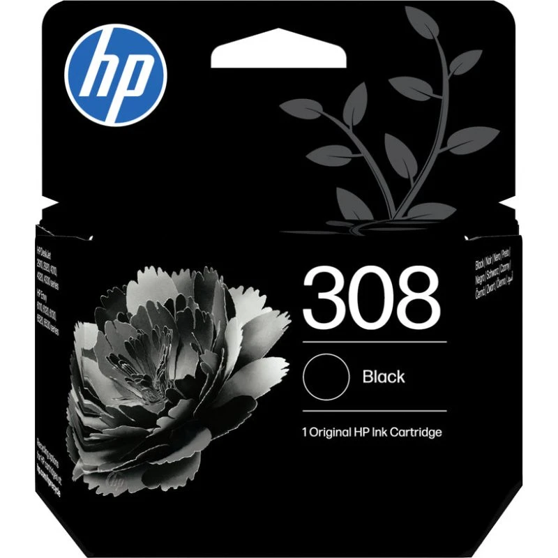 HP 308 Sort Original Blækpatron (7FP21UE)
