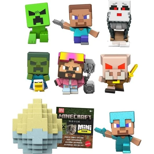Minecraft MINI MODE Udklækningsæg-sortiment