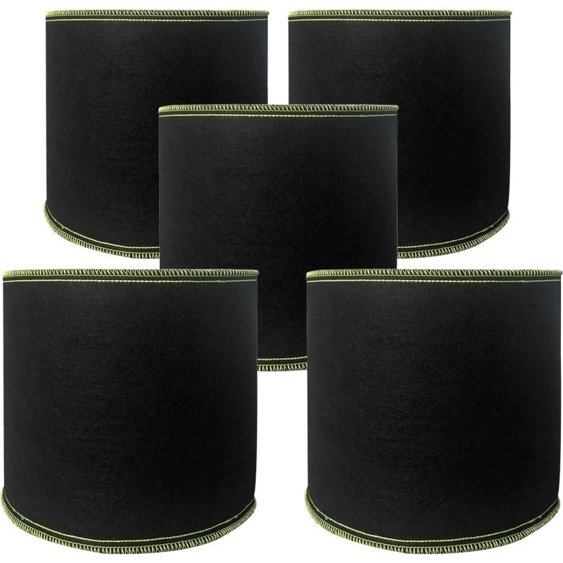 5x Plantekasser i Nonwoven-stof - 11 Liter