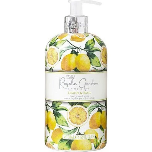 Baylis & Harding Royale Garden Lemon & Basil Håndsæbe 500ml