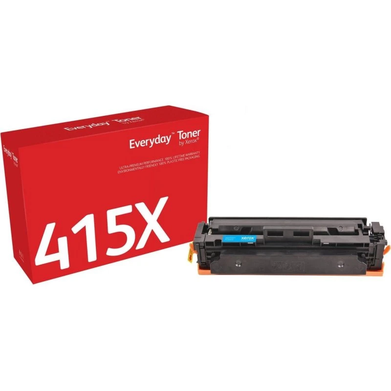 Xerox Everyday Cyan Toner til HP 415X (W2031X) - Høj kapacitet