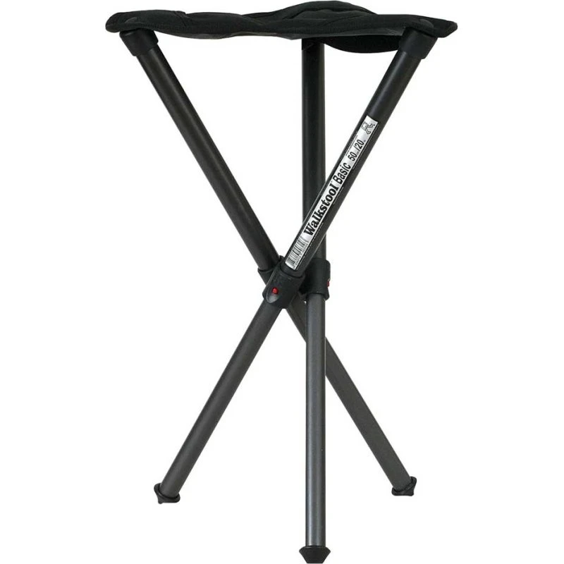 Walkstool Basic 50 Campingstol - Sort/Grå