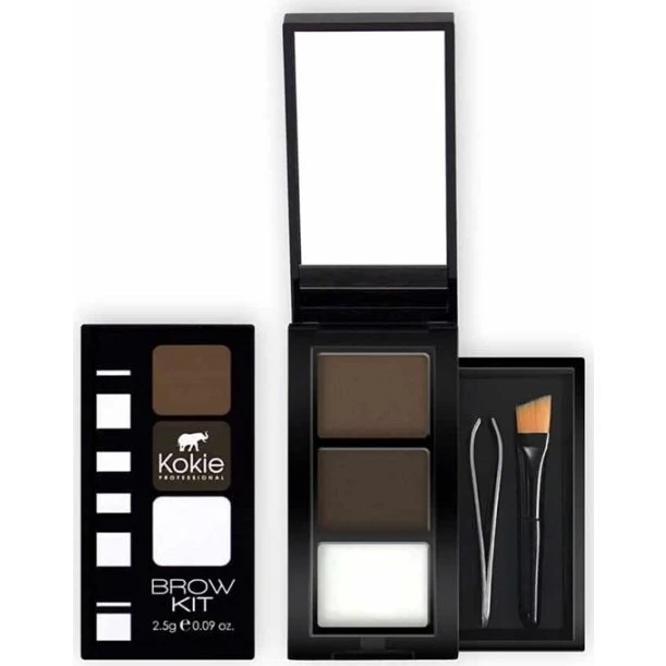 Kokie Eyebrow Kit - Dark Brunette