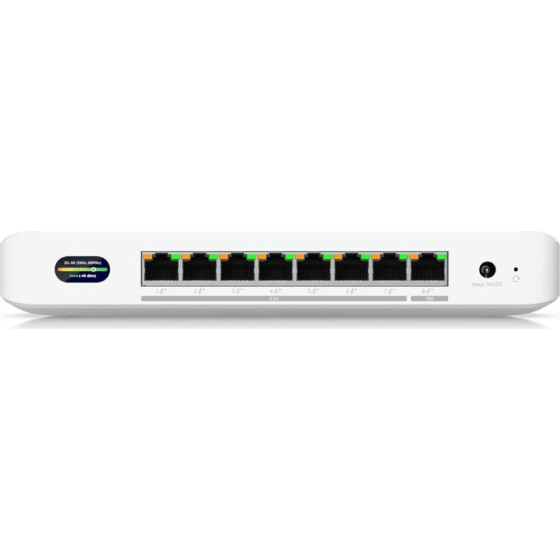 Ubiquiti UniFi Device Bridge Switch 8-porte 10G/2.5G PoE+