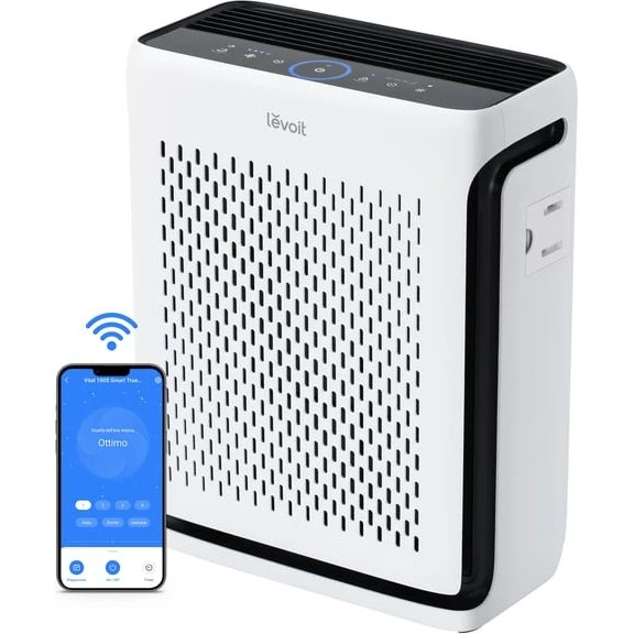 Levoit Vital 100S Smart HEPA Luftrenser - Hvid