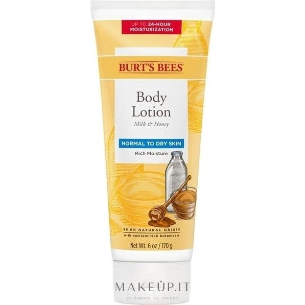 Burt's Bees Kropsmælk med Mælk og Honning, 170 g