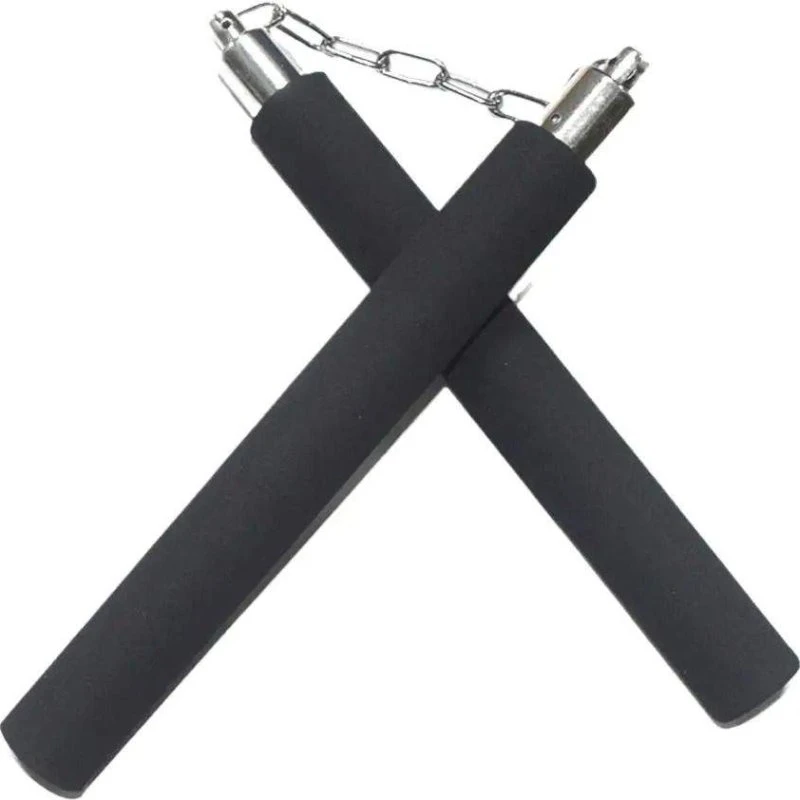 Nunchaku i skum til børn - sort