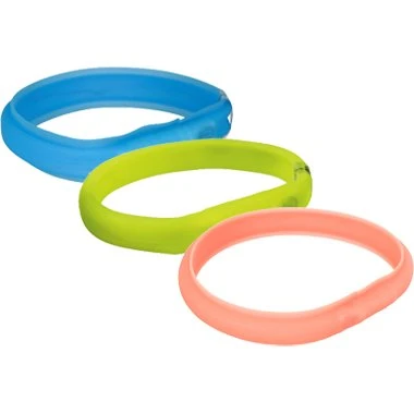 Trixie USB Flash lyshalsbånd L/XL grøn 30 mm