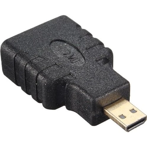 Guldbelagt Micro-HDMI til HDMI-adapter