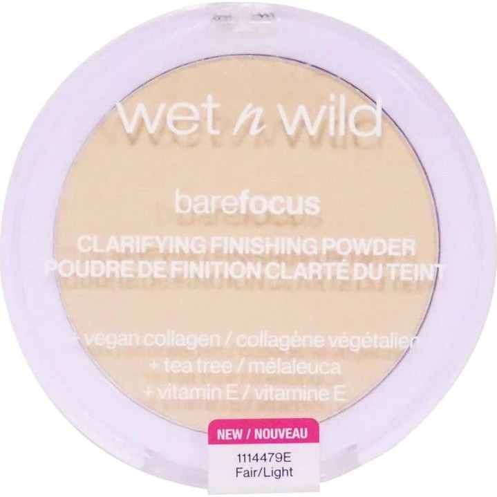 Wet n Wild Bare Focus Clarifying Finishing Powder 6g Fair/Light