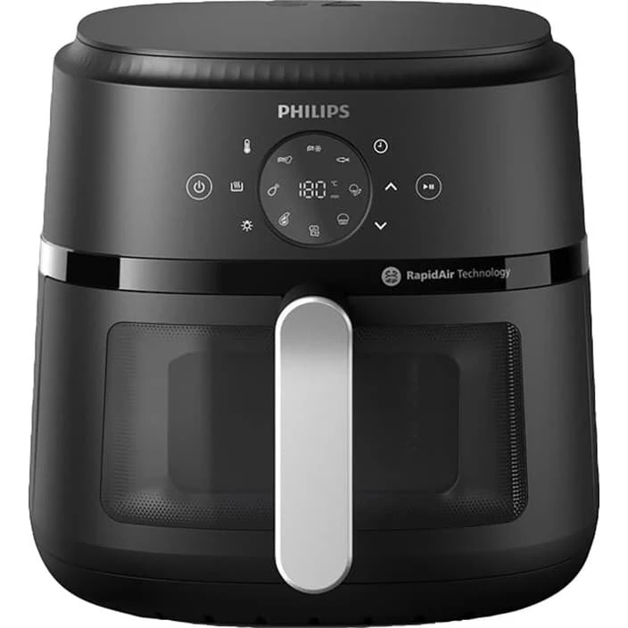 Philips 2000 Series NA231/00 Airfryer 6,2 L (Sort/Sølv)