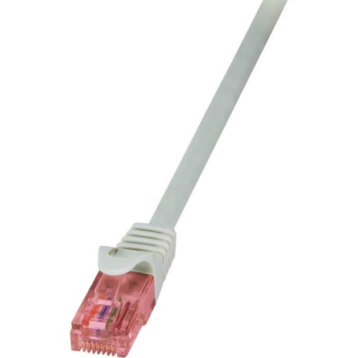 LogiLink Cat6 Ethernet-kabel, 10m, ren kobber, U/UTP