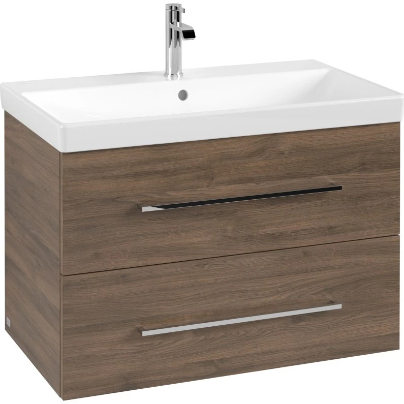 Villeroy & Boch Avento A891 underskab, 77,6x48,2 cm, brun eg