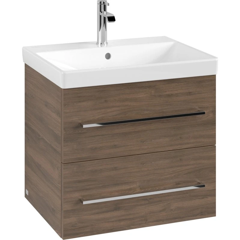 Villeroy & Boch Avento A889 underskab, 57,6x48,2 cm, brun eg