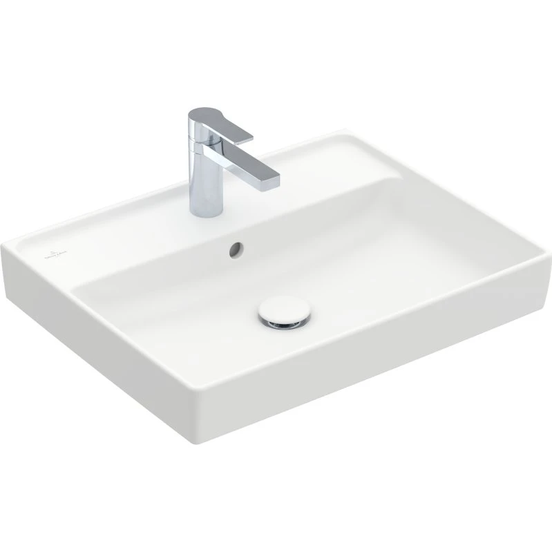 Villeroy & Boch Collaro håndvask, 60x47 cm, mat hvid