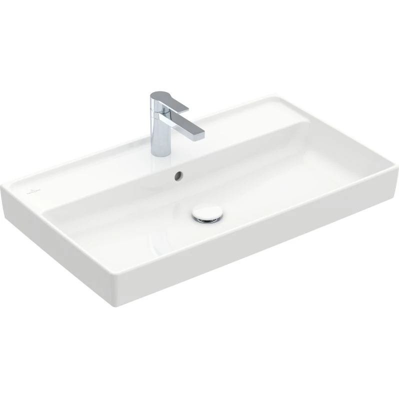 Villeroy & Boch Collaro håndvask, 80x47 cm, hvid