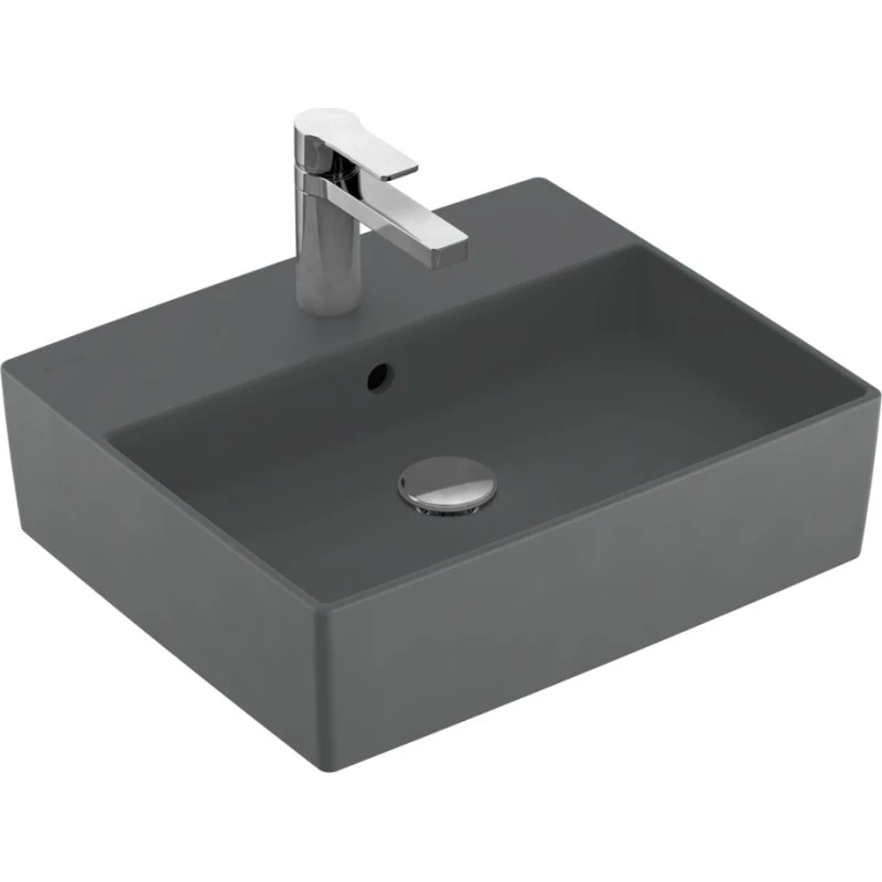 Villeroy & Boch Memento 2.0 håndvask, 50x42 cm, mat grå