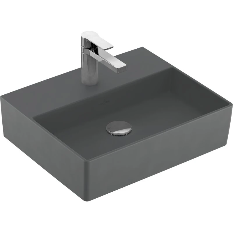 Villeroy & Boch Memento 2.0 håndvask, 50x42 cm, mat grå