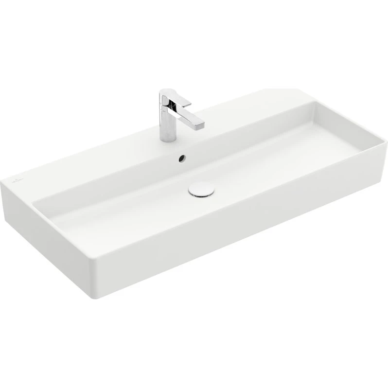Villeroy & Boch Memento 2.0 håndvask, 100x47 cm, mat hvid