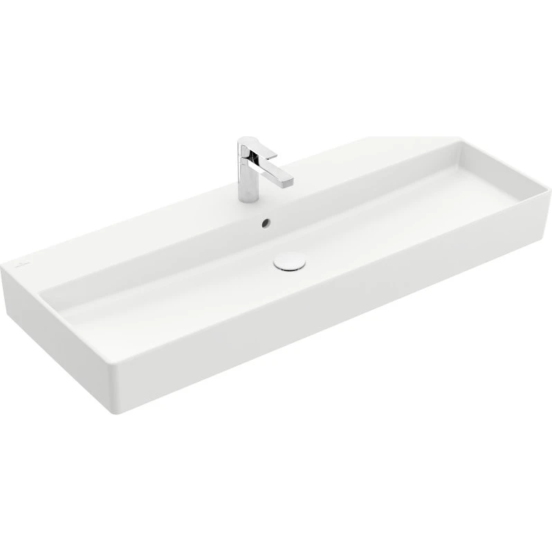 Villeroy & Boch Memento 2.0 håndvask, 120x47 cm, mat hvid