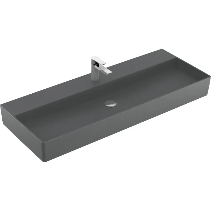 Villeroy & Boch Memento 2.0 håndvask, 120x47 cm, mat grå