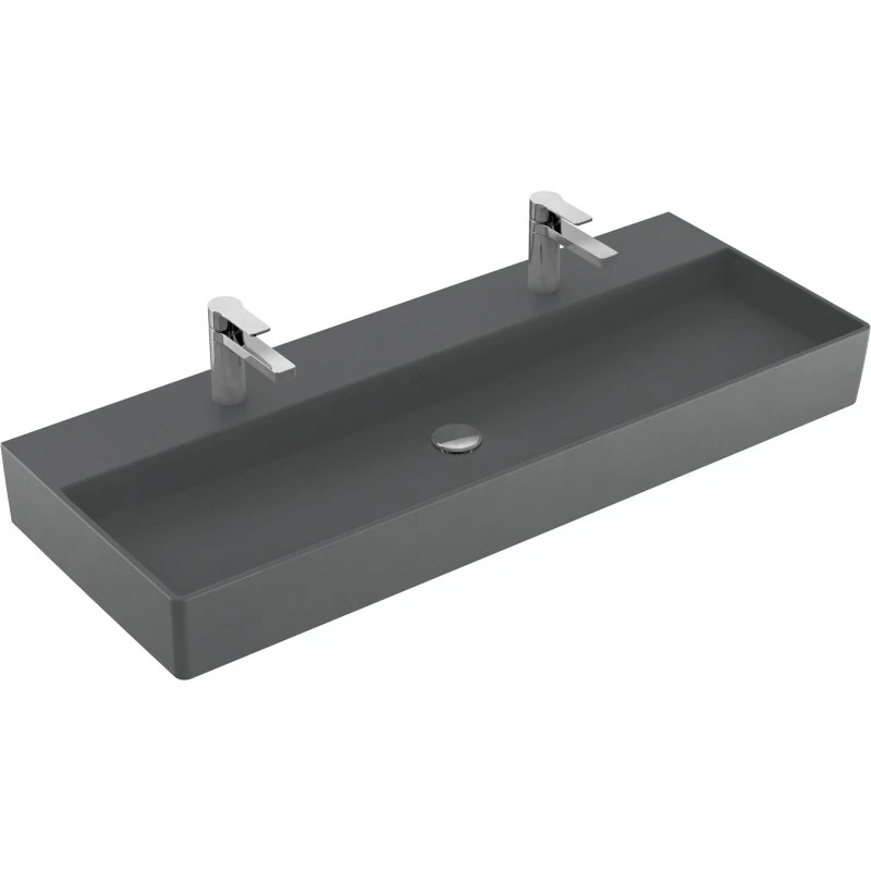 Villeroy & Boch Memento 2.0 håndvask, 120x47 cm, mat grå