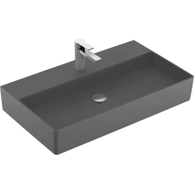 Villeroy & Boch Memento 2.0 håndvask, 80x47 cm, mat grå