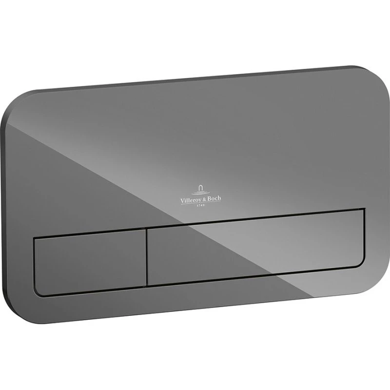 Villeroy & Boch ViConnect M200 betjeningsplade, grå glas