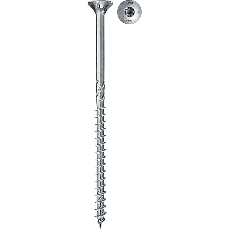 Fischer Powerfast II Spånskrue 4,0x40mm TX20 Delgevind (200 stk)
