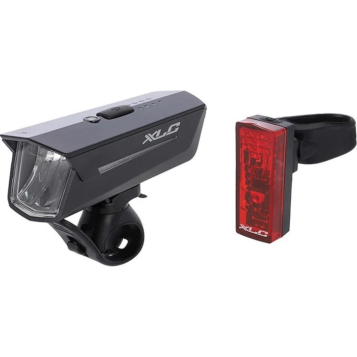 XLC Proxima Plus CL-S24 lygtesæt - Sort