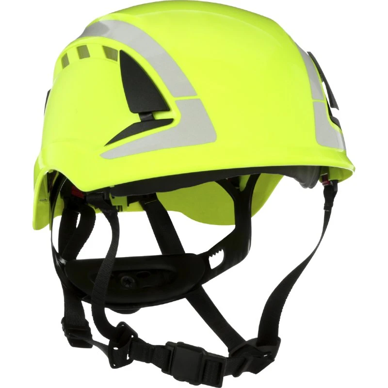 3M Sikkerhedshjelm X5014V-CE Hi-Viz Neon Grøn - Dobbelt godkendt
