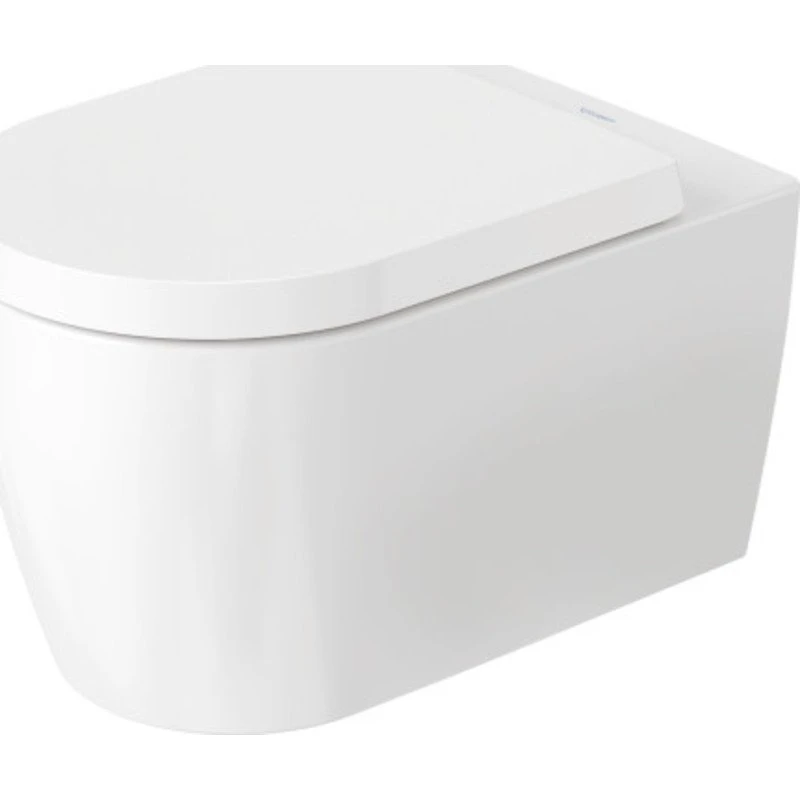 Duravit Me by Starck væghængt toilet, mat hvid, uden skyllekant