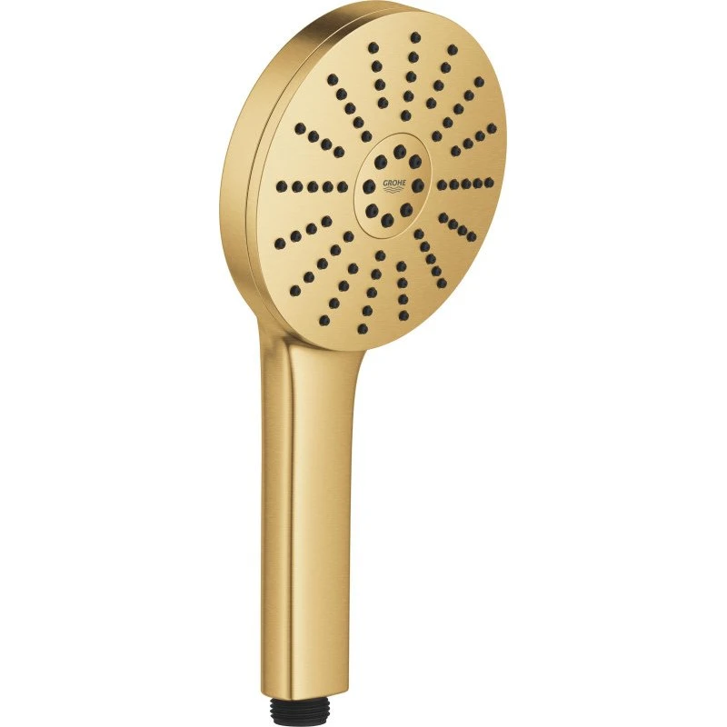 Grohe Vitalio Joy+ 120 håndbruser, børstet messing, vandbesparende