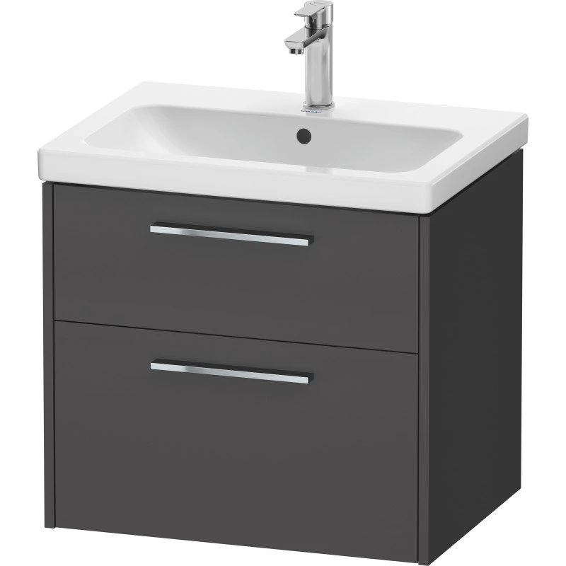 Duravit D-Code underskab, 63,4x46 cm, mat sort
